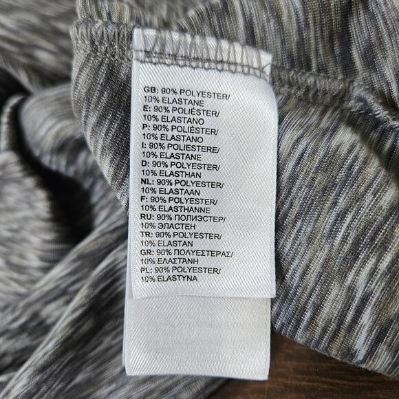 North Face Cypress Pull-On Ruched Tie Asymmetrical Stretch Grey Skirt Size XL - Picture 7 of 7